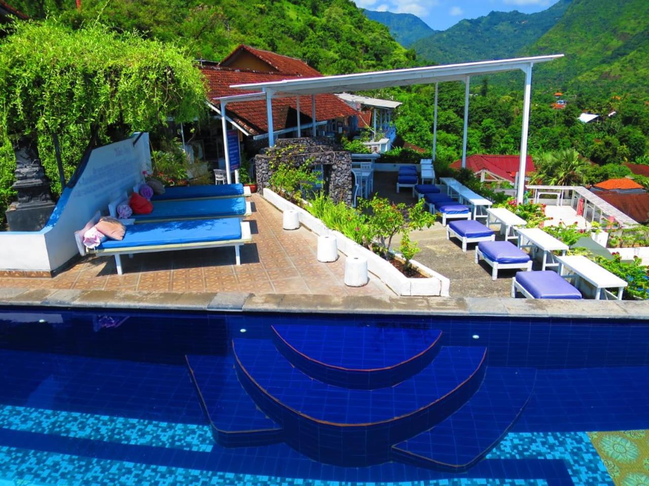 Waenis Sunset View Hotel And Restaurant, Amed, Bali Luaran gambar