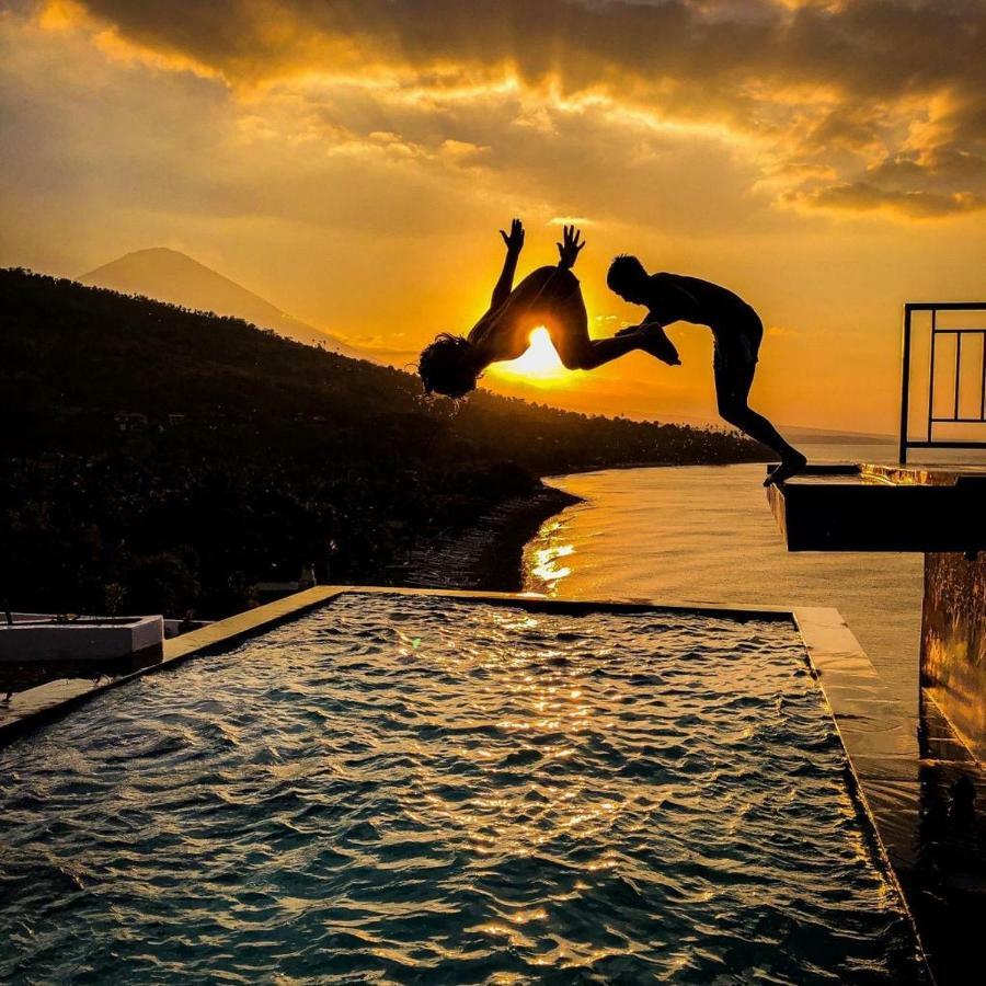 Waenis Sunset View Hotel And Restaurant, Amed, Bali Luaran gambar
