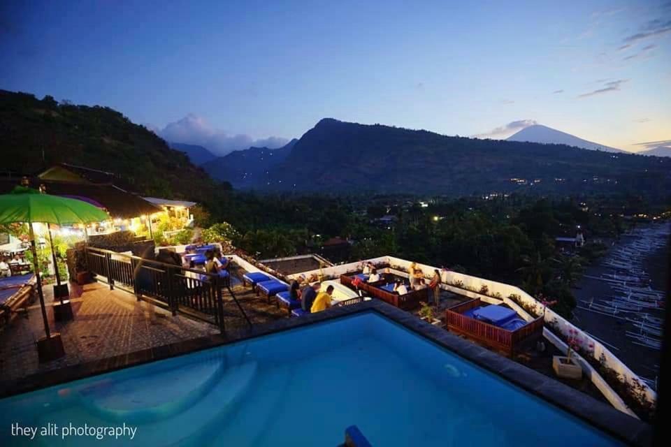 Waenis Sunset View Hotel And Restaurant, Amed, Bali Luaran gambar